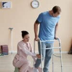 OPWDD physical therapy supporting mobility and walker training